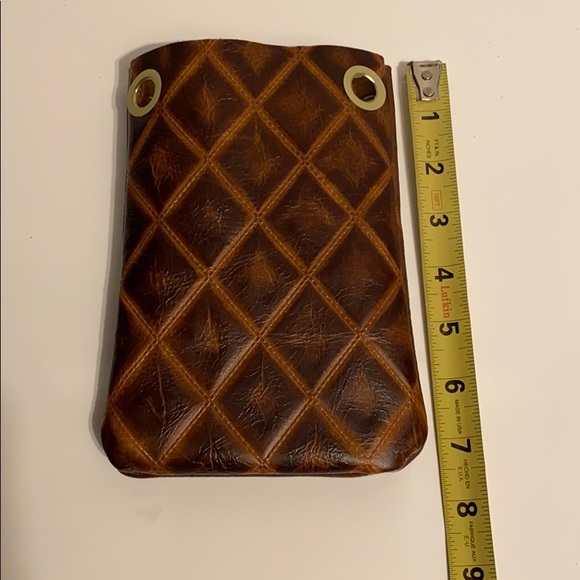 NEW Leather cell phone crossbody - Picture 9 of 11